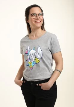 Disney Hercules Herc 90S VibeT-Shirt Con StampaHeather Grey Donna T-shirt E Top H3A21D914-C11 -Disney 62c872e3cc274bef8bfa15213730323f