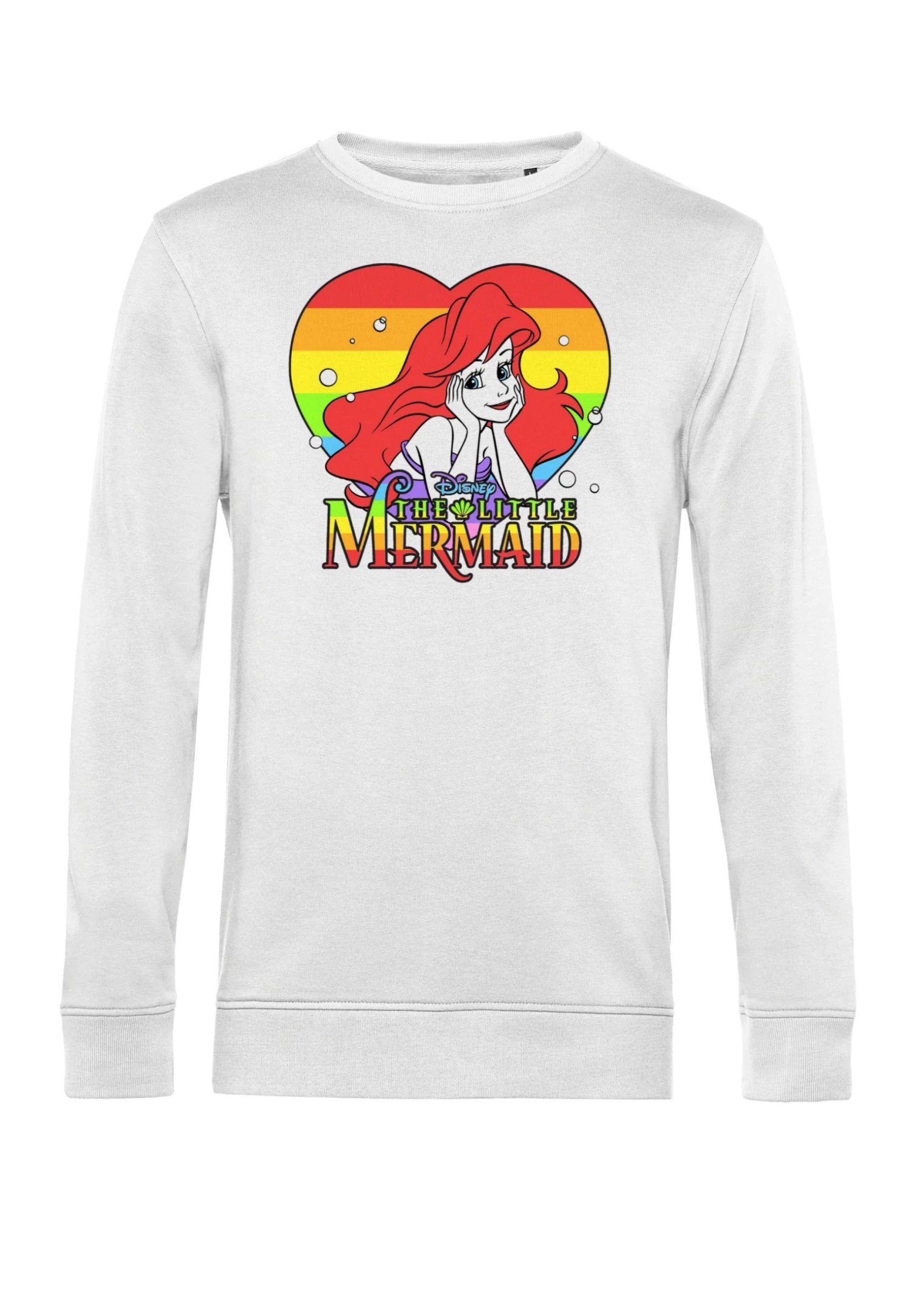 Disney The Little Mermaid Rainbow ArielFelpaWhite Donna Felpe H3A21J70P-A11 4 Disney The Little Mermaid Rainbow ArielFelpaWhite Donna Felpe H3A21J70P-A11 - immagine 4