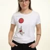 Disney Winnie The Pooh Balloon Winnie - T-Shirt Con Stampa - White