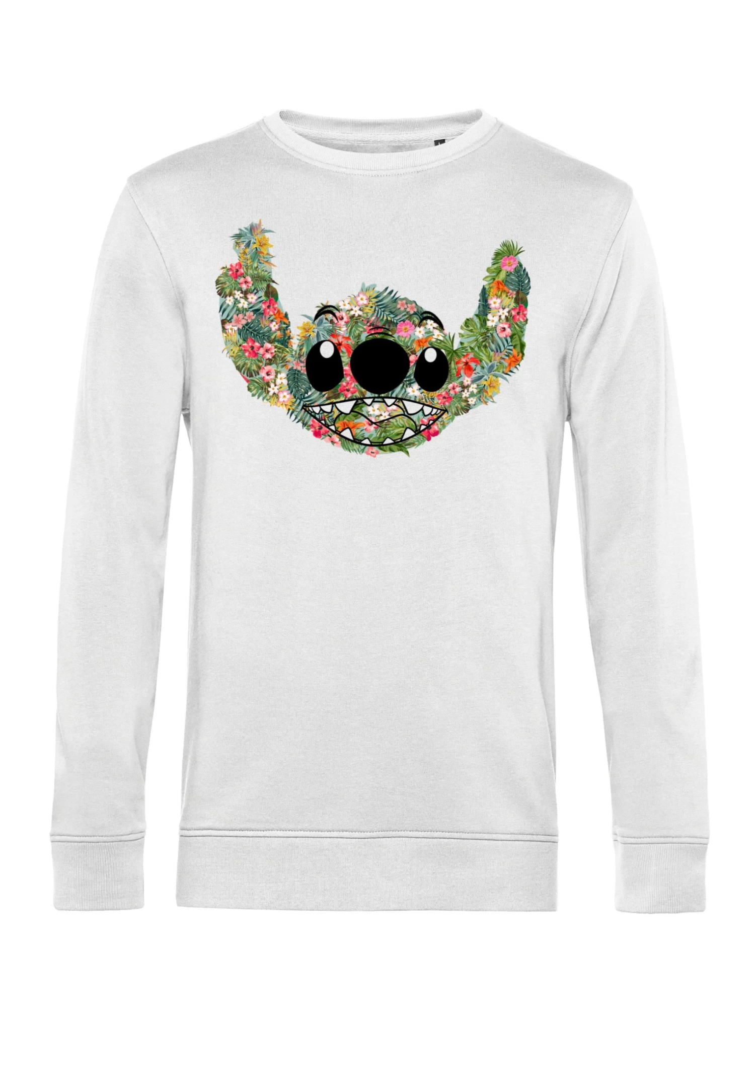 Disney Lilo & Stitch Stitch FloralFelpaWhite Donna Felpe H3A21J6RH-A11 4 Disney Lilo & Stitch Stitch FloralFelpaWhite Donna Felpe H3A21J6RH-A11 - immagine 4