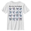 Disney Lilo & Stitch Stitch MoodsT-Shirt Con StampaWhite Bambini T-shirt & Top H3A26G0SD-A11