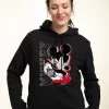 Disney Mickey Mouse Mickey GamerFelpa Con CappuccioBlack Donna Felpe H3A21J11B-Q11