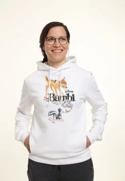 Disney Bambi Bambi FriendsFelpa Con CappuccioWhite Donna Felpe H3A21J4MI-A11 -Disney 70d1e85a1223470f829380e6b26a298c