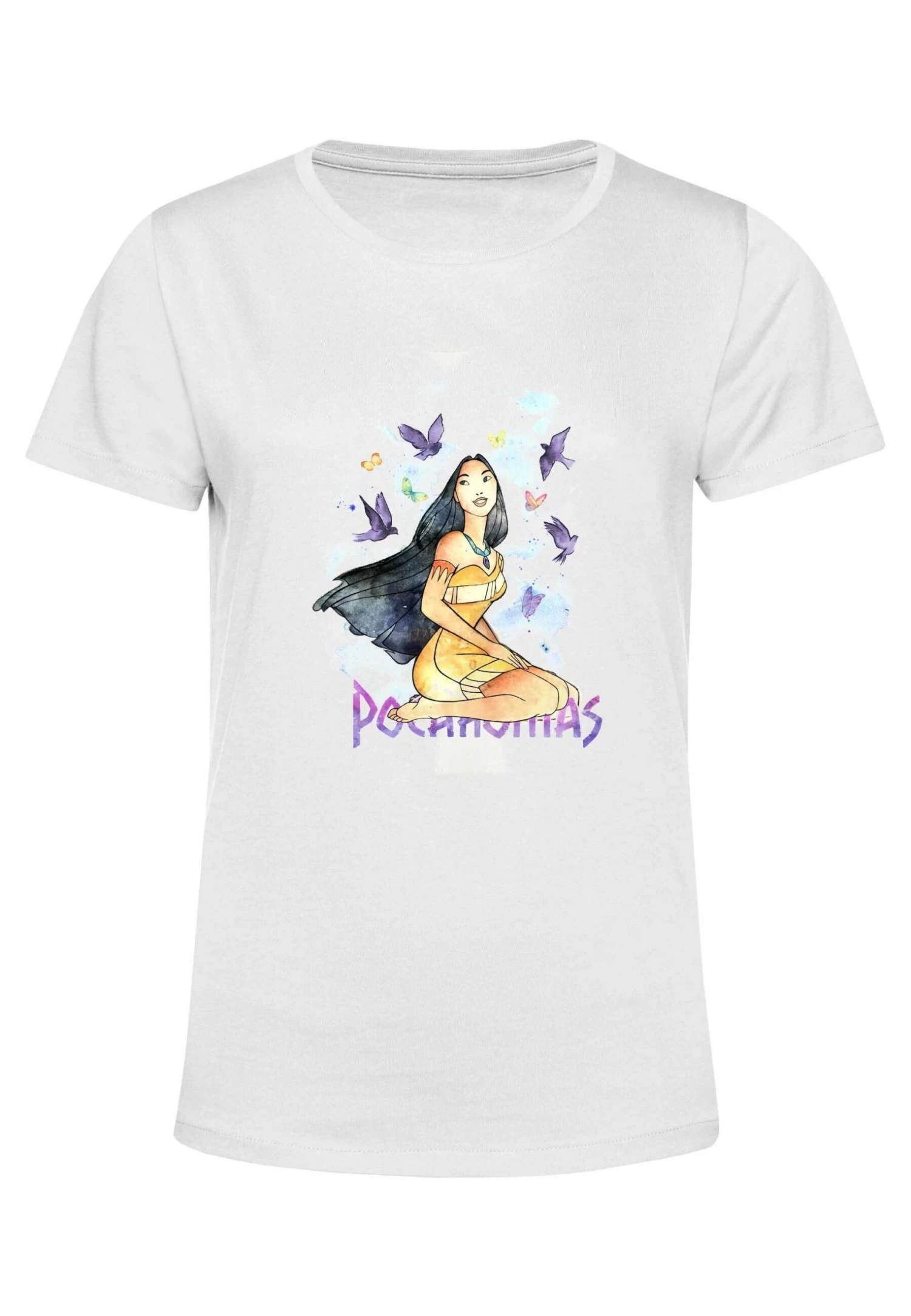 Disney Pocahontas Free SpiritT-Shirt Con StampaWhite Donna T-shirt E Top H3A21D3HW-A11 5 Disney Pocahontas Free SpiritT-Shirt Con StampaWhite Donna T-shirt E Top H3A21D3HW-A11 - immagine 5