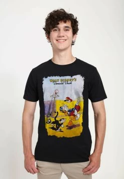 Disney Mickey Classic Unlucky Duck UnisexT-Shirt Con StampaBlack Uomo T-shirt E Polo H3A21026W-Q11