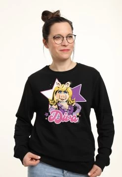 Disney Muppets Diva PiggyFelpaBlack Donna Felpe H3A21J7PG-Q11 -Disney 78e0ba1418094f9883ebb70c84c79ba4