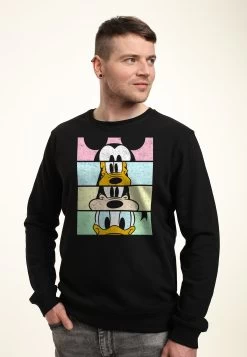 Disney Mickey Classic Crew CropFelpaBlack Uomo Maglieria E Felpe H3A22S6R6-Q11