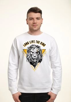 Disney The Lion King Live Action Long Live The King Scar - Felpa - White