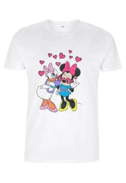 Disney Classic Mickey Just The GirlsT-Shirt Con StampaWhite Donna T-shirt E Top H3A21D617-A11