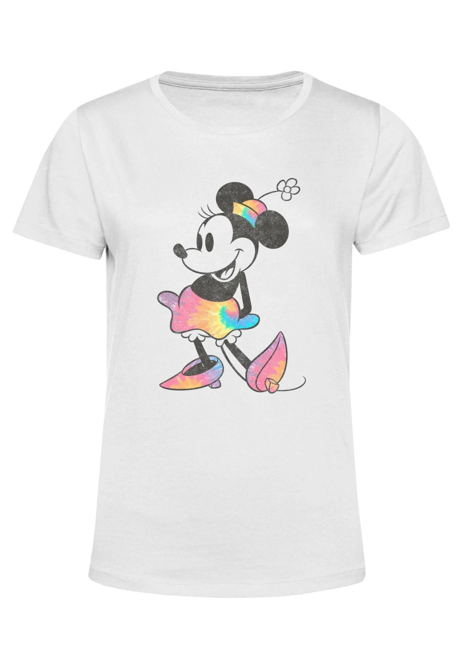 Disney Mickey Classic Dye MinnieT-Shirt Con StampaWhite Donna T-shirt E Top H3A21D3AD-A11 5 Disney Mickey Classic Dye MinnieT-Shirt Con StampaWhite Donna T-shirt E Top H3A21D3AD-A11 - immagine 5