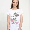 Disney Mickey Classic Tie Dye MinnieT-Shirt Con StampaWhite Donna T-shirt E Top H3A21E075-A11