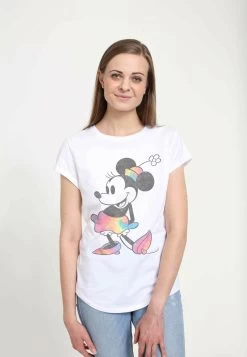 Disney Mickey Classic Tie Dye MinnieT-Shirt Con StampaWhite Donna T-shirt E Top H3A21E075-A11