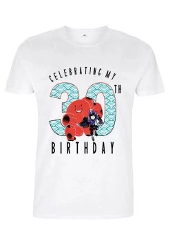 Disney Big Hero 6 Movie Baymax 30 Years UnisexT-Shirt Con StampaWhite Uomo T-shirt E Polo H3A2100GW-A11 -Disney 8403f96595644e56a6cc3ddc1e09e33c
