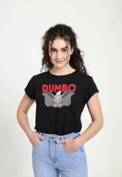 Disney Dumbo Dumbo Is DumboT-Shirt Con StampaBlack Donna T-shirt E Top H3A21D078-Q11 -Disney 84449eb04ad24eadb4e7806cd2e0d4ef