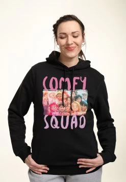 Disney Wreck-It Ralph 2 Comfy Squad SelfieFelpa Con CappuccioBlack Donna Felpe H3A21J1TG-Q11