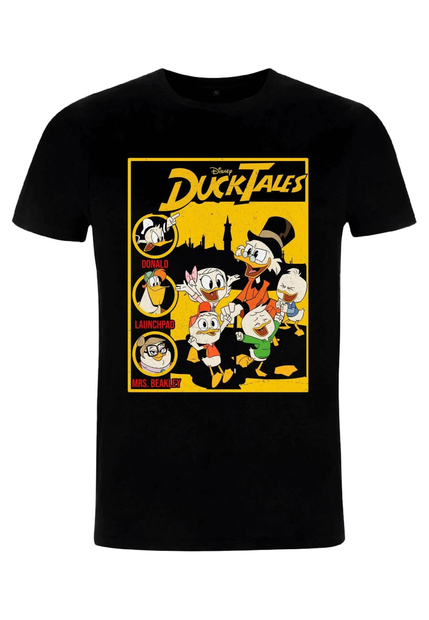 Disney Ducktales Ducktales Cover UnisexT-Shirt Con StampaBlack Uomo T-shirt E Polo H3A21004C-Q11 4 Disney Ducktales Ducktales Cover UnisexT-Shirt Con StampaBlack Uomo T-shirt E Polo H3A21004C-Q11 - immagine 4