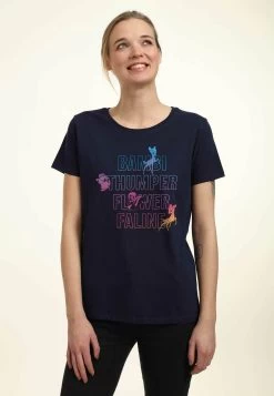 Disney Bambi Bamb StackedT-Shirt Con StampaNavy Blue Donna T-shirt E Top H3A21D2NI-K11