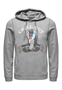 Disney Unisex Chill Out HoodieFelpa Con CappuccioMelange Grey Uomo Maglieria E Felpe H3A2101AP-C11