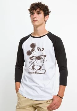 Disney Mickey And Friends SketchyMaglietta A Manica LungaWhite Black Uomo T-shirt E Polo H3A22O5S1-A11 -Disney 8b3d25d1b11f43629018c222eac46b58