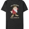 Disney Snow White Grumpy DealT-Shirt Con StampaBlack Uomo T-shirt E Polo H3A22O5RF-Q11