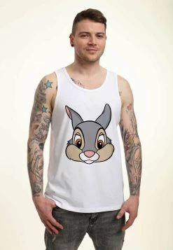 Disney Bambi Thumper Big Face- Top - White