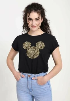 Disney Mickey Classic Animal EarsT-Shirt Con StampaBlack Donna T-shirt E Top H3A21D0CX-Q11 -Disney 907ea2cd96474d889fb64067a3bd2f96