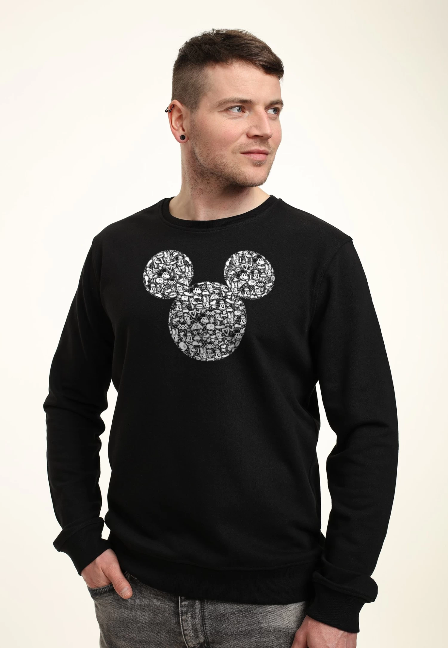 Disney Classic Mickey Icons FillFelpaBlack Uomo Maglieria E Felpe H3A22S85Y-Q11 1 Disney Classic Mickey Icons FillFelpaBlack Uomo Maglieria E Felpe H3A22S85Y-Q11