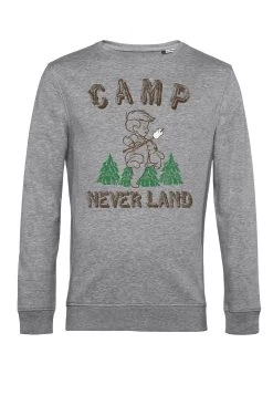 Disney Peter Pan Camp NeverlandFelpaHeather Grey Donna Felpe H3A21J6VF-C11 -Disney 92e7443692c941489701758f371c96e0