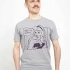 Disney Sleeping Beauty Aurora Comic UnisexT-Shirt Con StampaMelange Grey Uomo T-shirt E Polo H3A21026I-C11