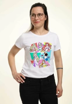 Disney Princesses Neon PopT-Shirt Con StampaWhite Donna T-shirt E Top H3A21D34F-A11 8 Disney Princesses Neon PopT-Shirt Con StampaWhite Donna T-shirt E Top H3A21D34F-A11 -Disney 970cb94723834bd0b54ace193b979baf