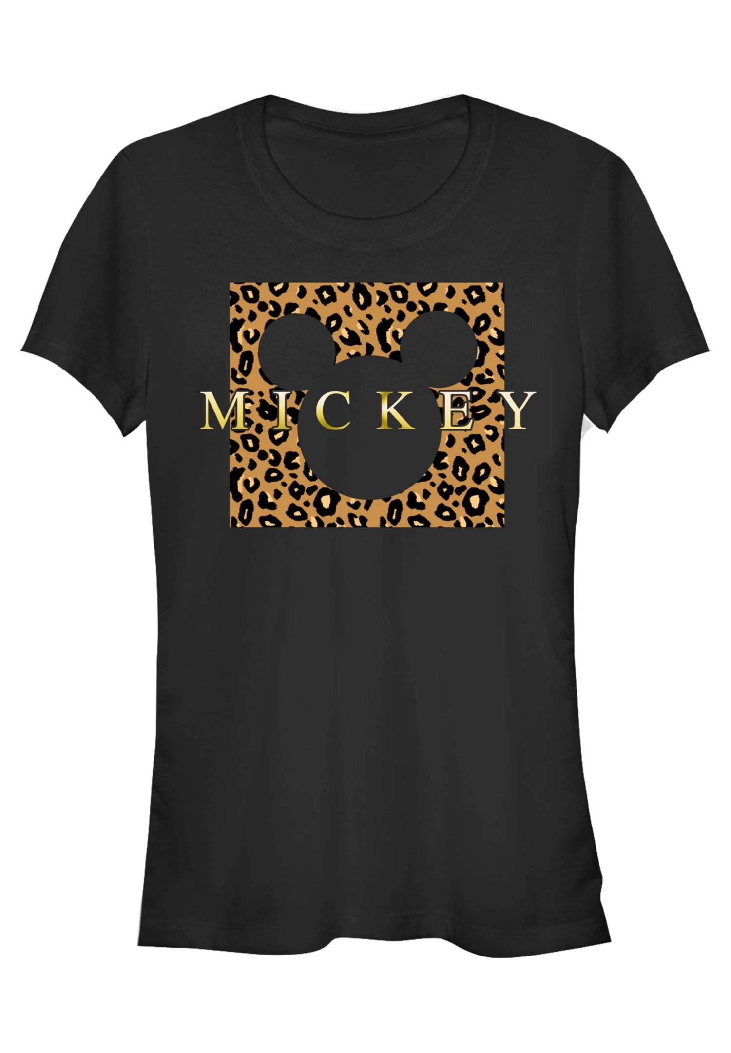 Disney MickeyFriends Leopard Square MickT-Shirt Con StampaBlack Donna T-shirt E Top H3A21DBCD-Q11 1 Disney MickeyFriends Leopard Square MickT-Shirt Con StampaBlack Donna T-shirt E Top H3A21DBCD-Q11