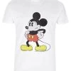 Disney Classic Mickey Mightiest MouseT-Shirt Con StampaWhite Donna T-shirt E Top H3A21D5UW-A11