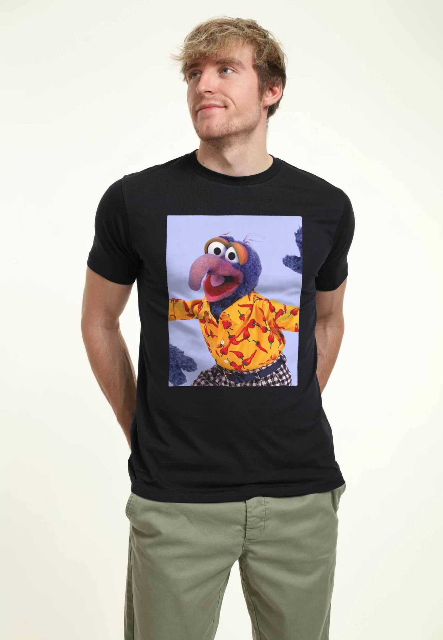Disney Muppets Gonzo Meme UnisexT-Shirt Con StampaNavy Blue Uomo T-shirt E Polo H3A2102HZ-K11 4 Disney Muppets Gonzo Meme UnisexT-Shirt Con StampaNavy Blue Uomo T-shirt E Polo H3A2102HZ-K11 - immagine 4