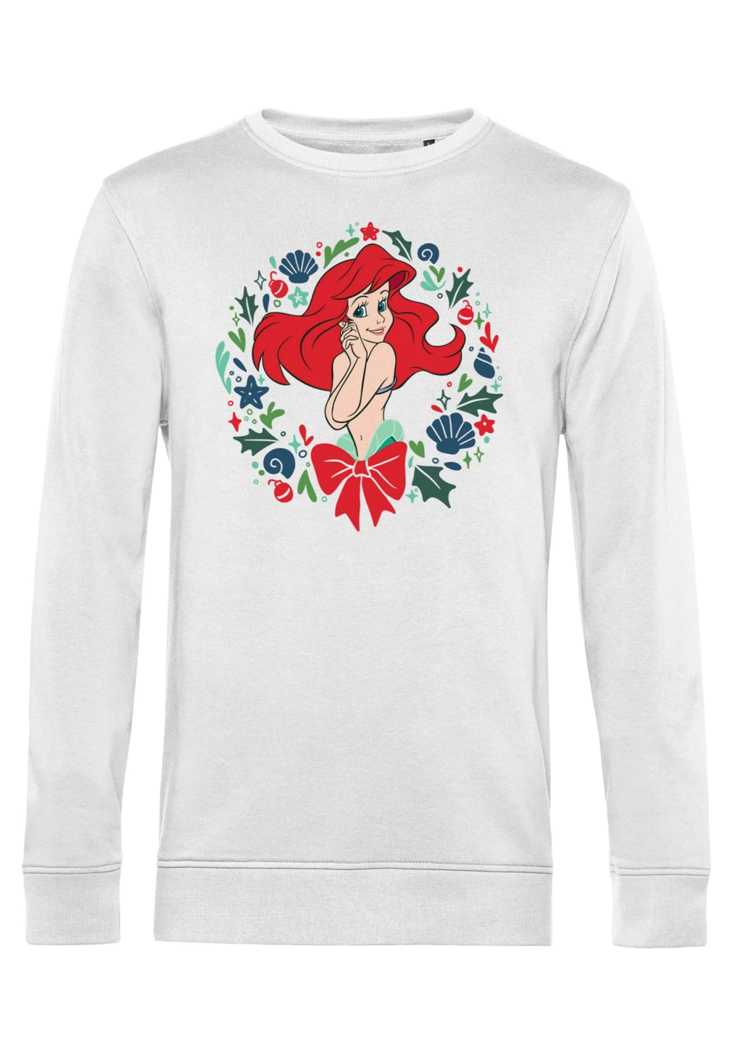 Disney The Little Mermaid Festive ArielFelpaWhite Donna Felpe H3A21J5RU-A11 4 Disney The Little Mermaid Festive ArielFelpaWhite Donna Felpe H3A21J5RU-A11 - immagine 4