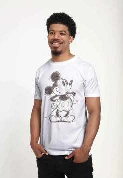 Disney Mickey Classic Sketchy Mickey UnisexT-Shirt Con StampaWhite Donna T-shirt E Top H3A2100E5-A11 -Disney a10ddfa900794154bf990af96196c998