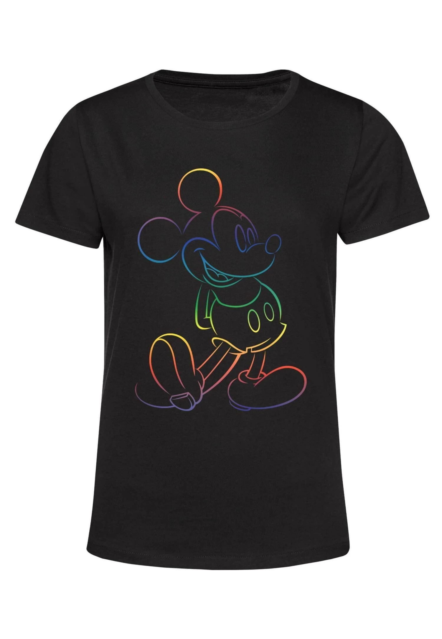 Disney Mickey Mouse And Friends Big PrideT-Shirt Con StampaBlack Donna T-shirt E Top H3A21D3R4-Q11 5 Disney Mickey Mouse And Friends Big PrideT-Shirt Con StampaBlack Donna T-shirt E Top H3A21D3R4-Q11 - immagine 5