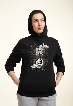 Disney Nightmare Before ChristmasOogie Celestial CloudsFelpa Con CappuccioBlack Donna Felpe H3A21J241-Q11 -Disney a26f760c15734cceb35b5f54e5321154