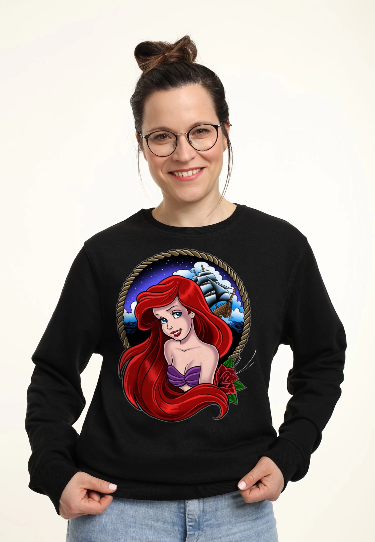 Disney The Little Mermaid Part Of Your WorldFelpaBlack Donna Felpe H3A21J7AA-Q11 1 Disney The Little Mermaid Part Of Your WorldFelpaBlack Donna Felpe H3A21J7AA-Q11
