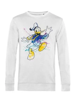 Disney Classic Mickey Splatter DonaldFelpaWhite Uomo Maglieria E Felpe H3A22S5UM-A11 -Disney a5bb30b3574441e3912f5803b96aa99e