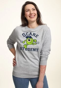 Disney Monster'S Inc Scare StudentFelpaHeather Grey Donna Felpe H3A21J6V8-C11 -Disney a7174cb508654f609f05c93f56bd906e