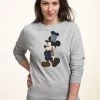 Disney Classic Mickey Mickey SteampunkFelpaHeather Grey Donna Felpe H3A21J6Z1-C11
