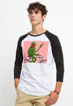 Disney Muppets Biking KermitMaglietta A Manica LungaWhite Black Uomo T-shirt E Polo H3A22O5S3-A11 -Disney a9738246d99a4d619dde05711ece6332