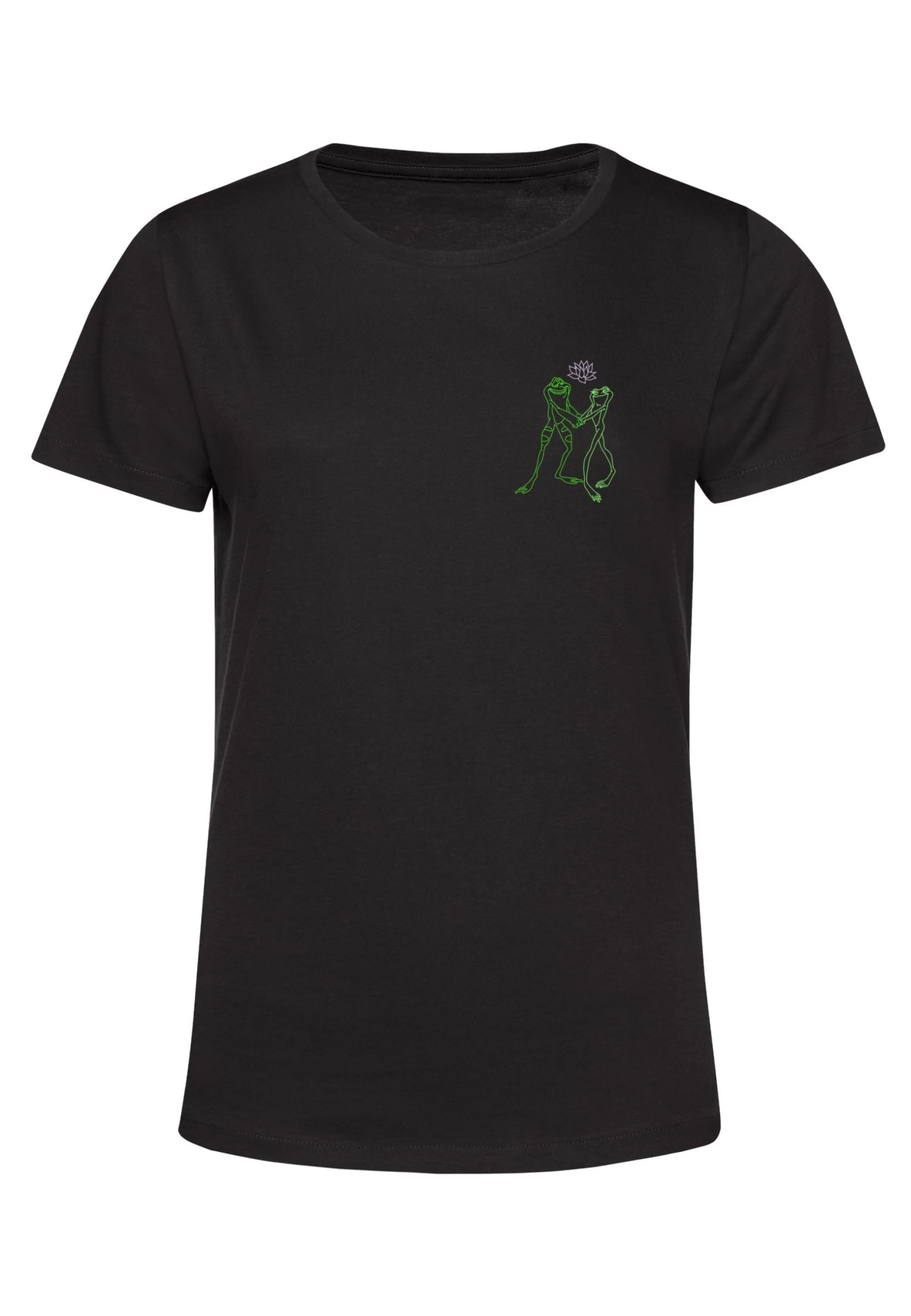 Disney The PrincessThe Frog Dancing FrogsT-Shirt Con StampaBlack Donna T-shirt E Top H3A21DA03-Q11 5 Disney The PrincessThe Frog Dancing FrogsT-Shirt Con StampaBlack Donna T-shirt E Top H3A21DA03-Q11 - immagine 5