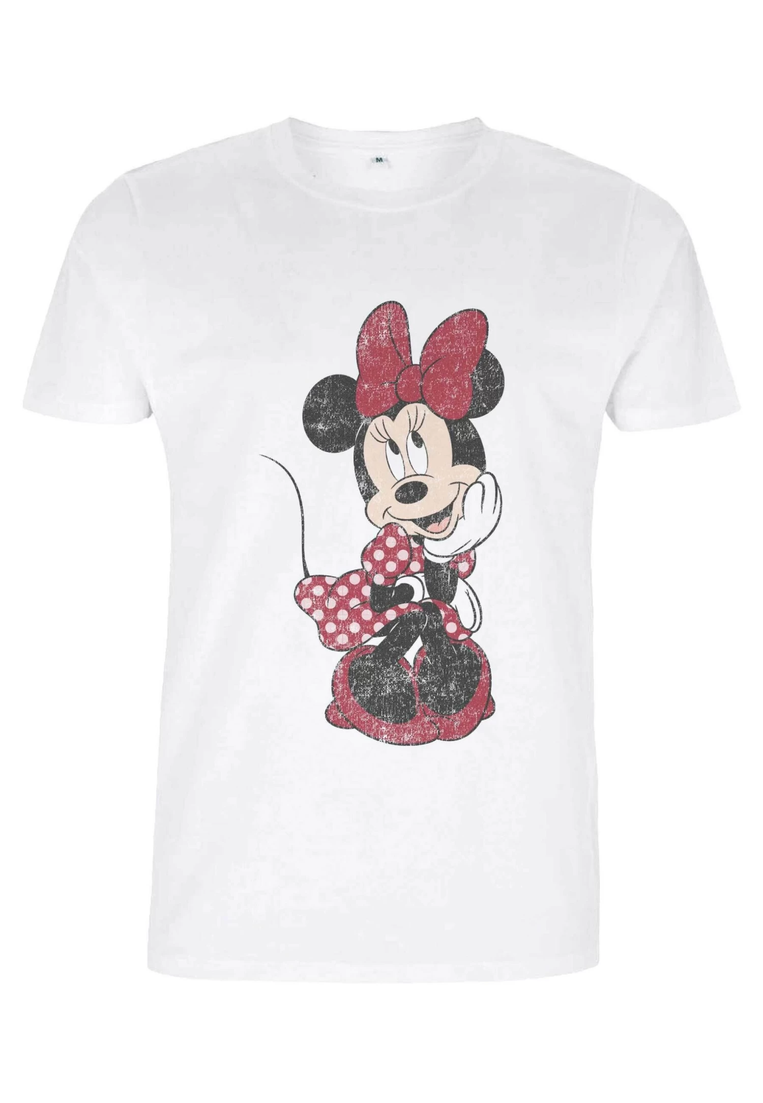 Disney Classic Mickey Polka Dot MinnieT-Shirt Con StampaWhite Donna T-shirt E Top H3A21D47D-A11 1 Disney Classic Mickey Polka Dot MinnieT-Shirt Con StampaWhite Donna T-shirt E Top H3A21D47D-A11
