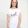 Disney Bambi Bambi FriendshipT-Shirt Con StampaWhite Donna T-shirt E Top H3A21E037-A11