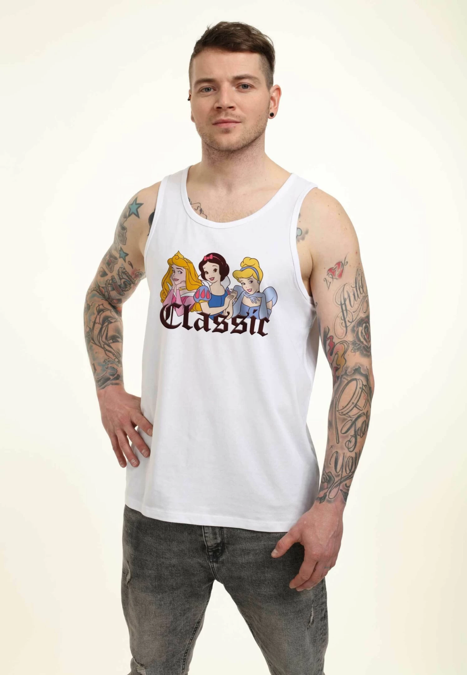 Disney Princesses Classic- Top - White 3 Disney Princesses Classic- Top - White - immagine 3