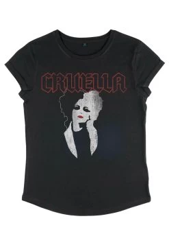 Disney Dnca Cruella Rock TT-Shirt Con StampaBlack Donna T-shirt E Top H3A21D0TL-Q11 -Disney b246f3feaa394be997cbbd3da1e742d5