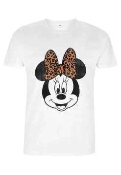 Disney Mickey Classic Modern Minnie Face Leopard UnisexT-Shirt Con StampaWhite Uomo T-shirt E Polo H3A2100DJ-A11 -Disney b378ebb2f48e41078bf5587f907e4036