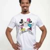 Disney Mickey Classic Endless Love UnisexT-Shirt Con StampaWhite Uomo T-shirt E Polo H3A2100K6-A11
