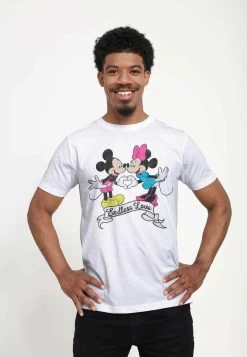 Disney Mickey Classic Endless Love UnisexT-Shirt Con StampaWhite Uomo T-shirt E Polo H3A2100K6-A11